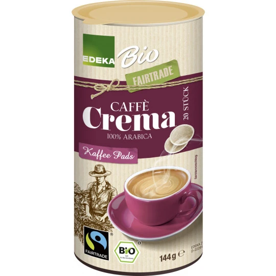 Bio Kaffeepads Fairtrade 20ST 144G 1 Bio Kaffeepads Fairtrade 20ST 144G