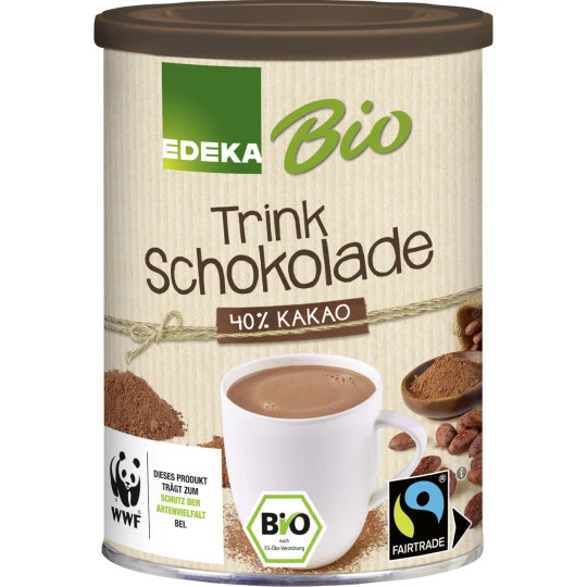 Bio Trinkschokolade 40% Kakao 220G 1 Bio Trinkschokolade 40% Kakao 220G