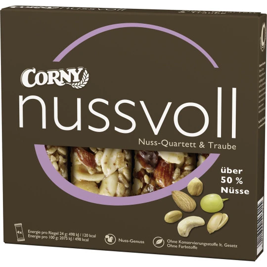 Nussvoll Nuss-Quartet & Traube 4ST 96G 1 Nussvoll Nuss-Quartet & Traube 4ST 96G