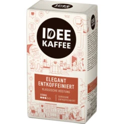 Idee Kaffee Entkoffeiniert Gemahlen 500G
