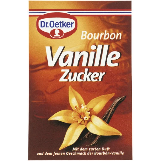Dr. Oetker Bourbon Vanillezucker 3x 8G 1 Dr. Oetker Bourbon Vanillezucker 3x 8G