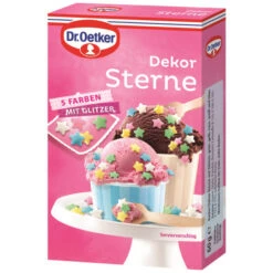 Dr. Oetker Dekor Sterne 5 Farben 60G