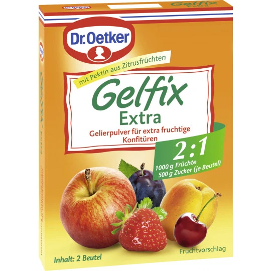 Dr. Oetker Gelfix Extra Gelierpulver 2:1 50G 1 Dr. Oetker Gelfix Extra Gelierpulver 2:1 50G