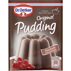 Dr. Oetker Original Puddingpulver Feinherb Schokolade 3ST 144G