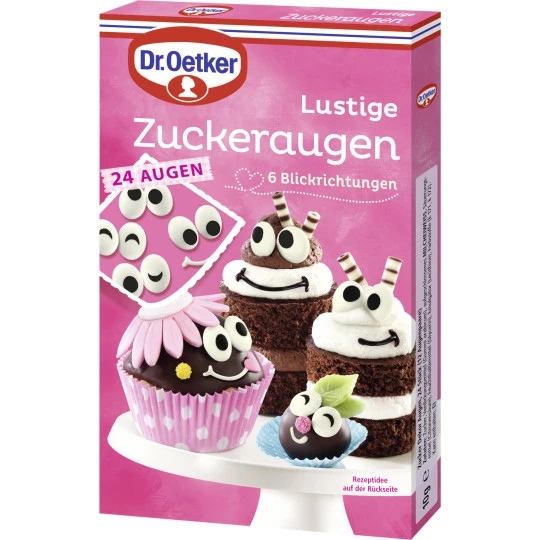 Dr. Oetker Lustige Zuckeraugen 10G 1 Dr. Oetker Lustige Zuckeraugen 10G