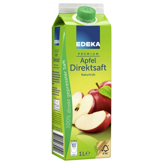 Apfel Direktsaft Naturtrüb 1L 1 Apfel Direktsaft Naturtrüb 1L