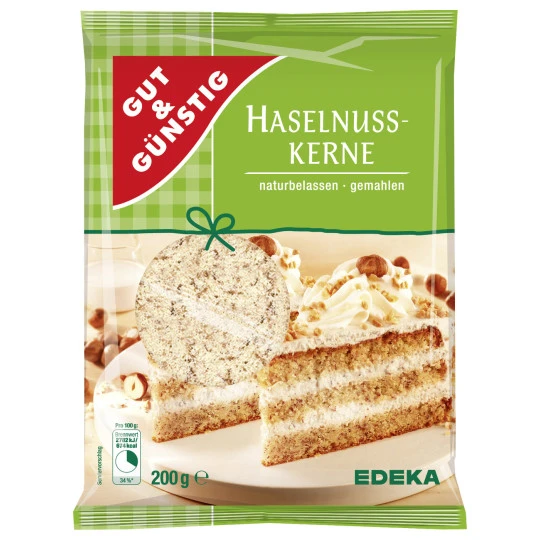 & Günstig Haselnusskerne Naturbelassen & Gemahlen 200G 1 & Günstig Haselnusskerne Naturbelassen & Gemahlen 200G