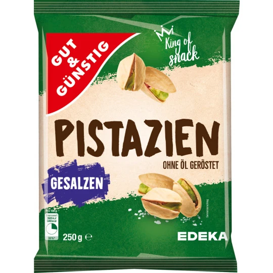 & Günstig Pistazien Geröstet & Gesalzen 250G 1 & Günstig Pistazien Geröstet & Gesalzen 250G