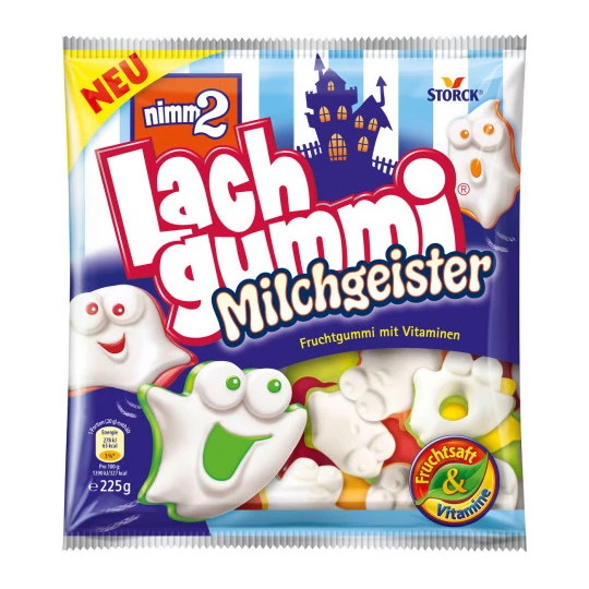 Lachgummi Milchgeister 225G 1 Lachgummi Milchgeister 225G