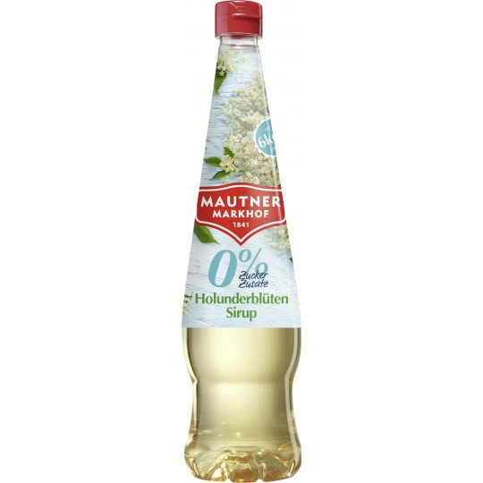 Markhof Holunderblütensirup Ohne Zuckerzusatz 0,7L 1 Markhof Holunderblütensirup Ohne Zuckerzusatz 0,7L
