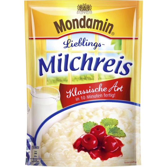 Milchreis Klassische Art 125G 1 Milchreis Klassische Art 125G