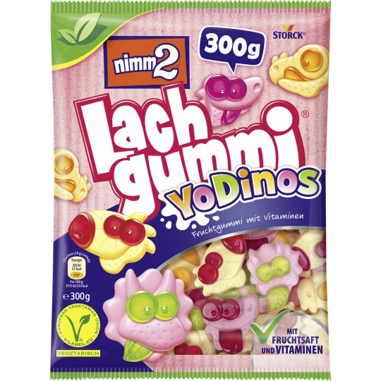 Lachgummi Yo Dinos 300G 1 Lachgummi Yo Dinos 300G