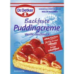 Dr. Oetker Backfeste Puddingcreme Vanille-Geschmack 40G