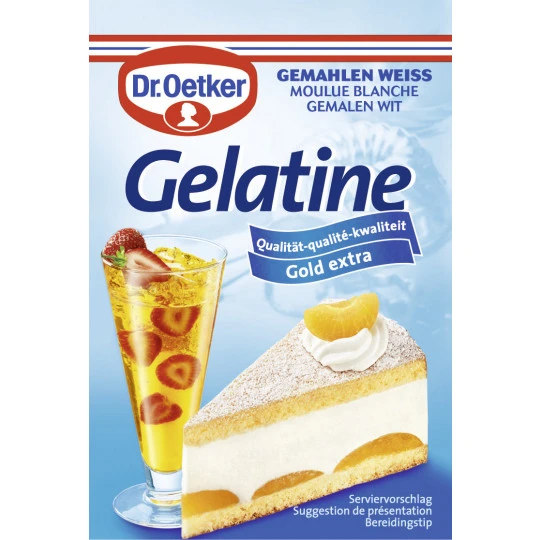 Dr. Oetker Gelatine Gemahlen Weiss Gold Extra 3x 9G 1 Dr. Oetker Gelatine Gemahlen Weiss Gold Extra 3x 9G