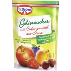 Dr. Oetker Gelierzucker Mit Süßungsmittel Aus Stevia 350G