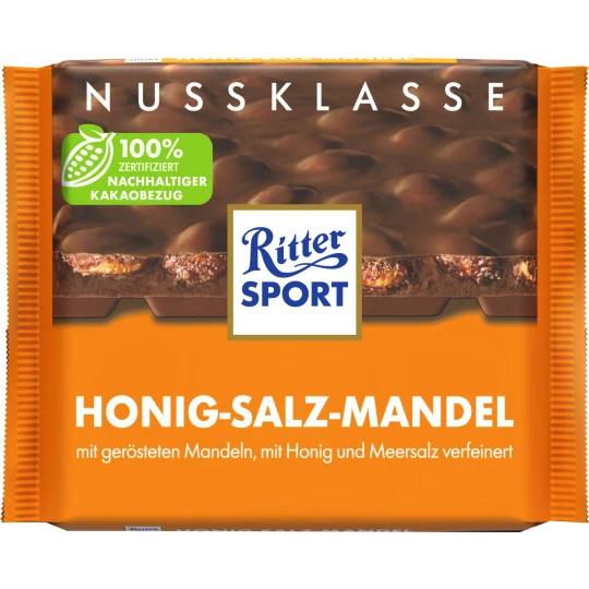 Sport Nuss Klasse Honig-Salz-Mandel 100G 1 Sport Nuss Klasse Honig-Salz-Mandel 100G