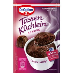 Dr. Oetker Tassenküchlein Schoko 55G
