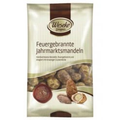 Feuergebrannte Jahrmarktsmandeln 125 G