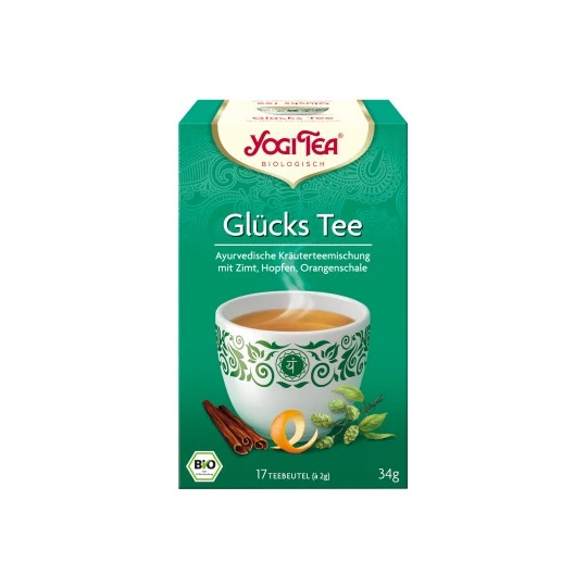 Tea Bio Glückstee 17ST 34G 1 Tea Bio Glückstee 17ST 34G